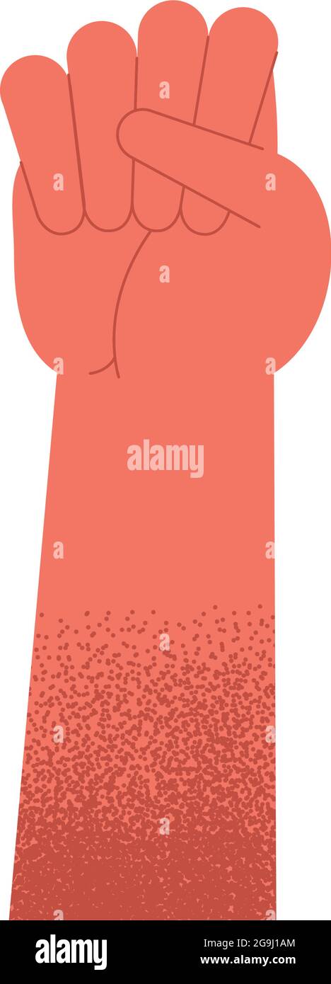 hand human fist fighter icon Stock Vector Image & Art - Alamy