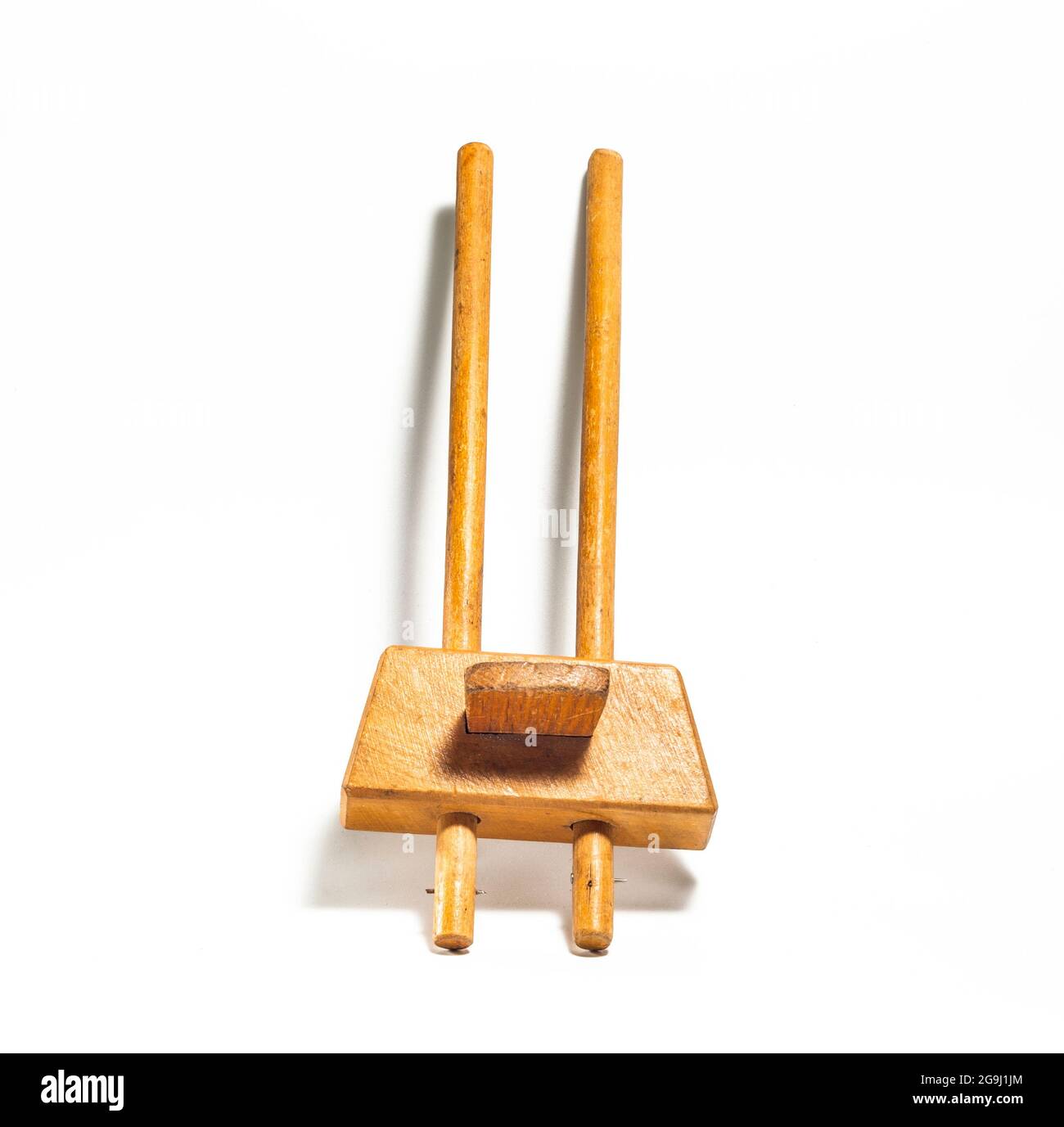 Marking gage, a tool for carpenter, on white background Stock Photo Alamy