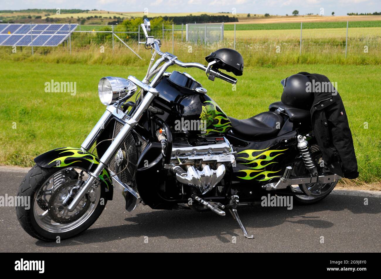 Boss Hoss Motorcycle Stock Photo - Alamy