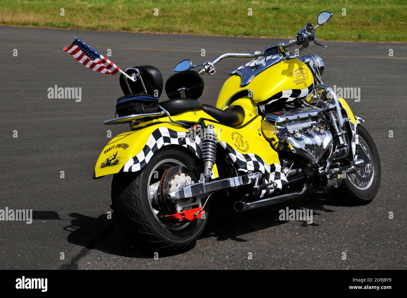 Boss Hoss Motorcycle Stock Photo Alamy