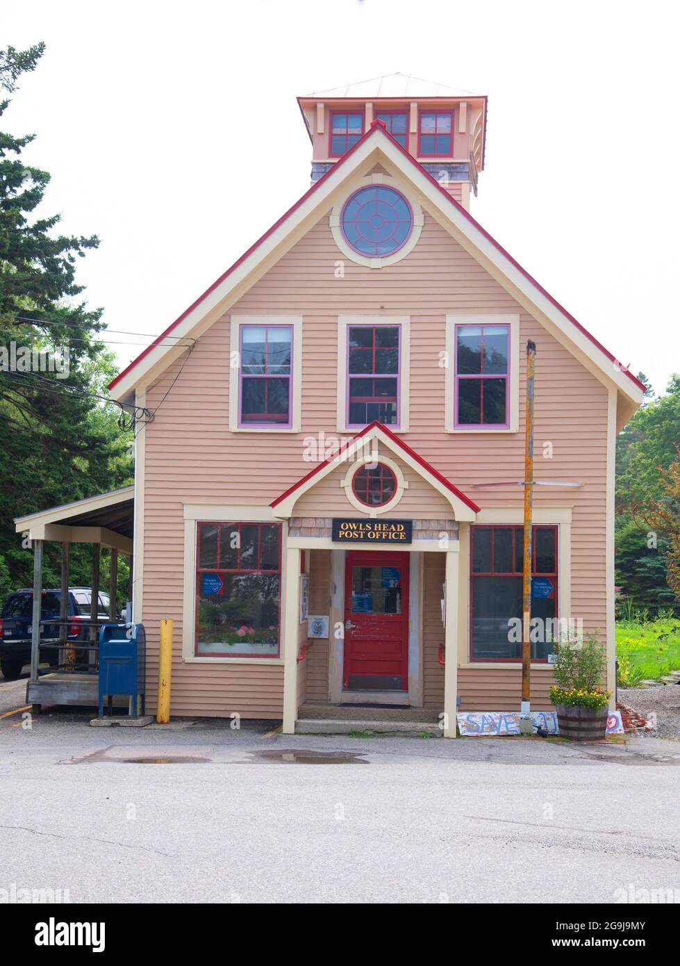 The Owls Head Post Office Owls Head, Maine, USA Stock Photo Alamy