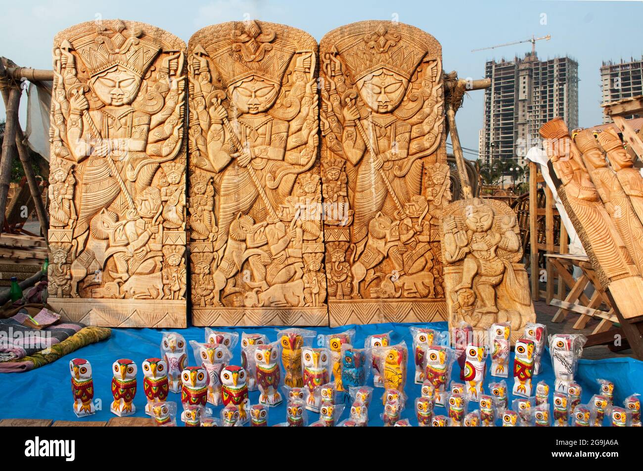 Indian goddess artwork hi-res stock photography and images - Alamy