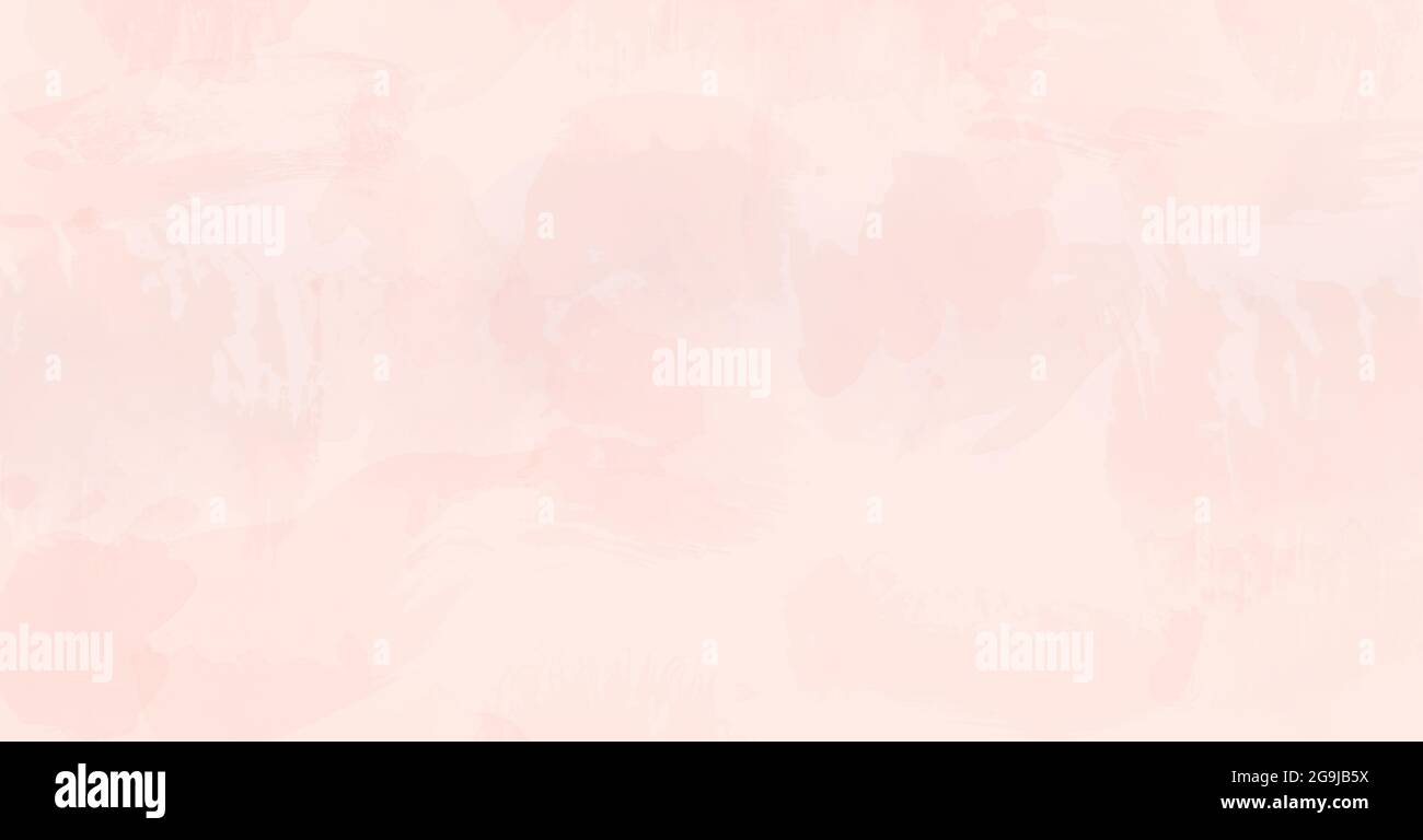 Brushed painted abstract background. Digital abstract drawing in delicate pastel pink colors of artistic painting is drawn with a brush. Expressive cr Stock Photo