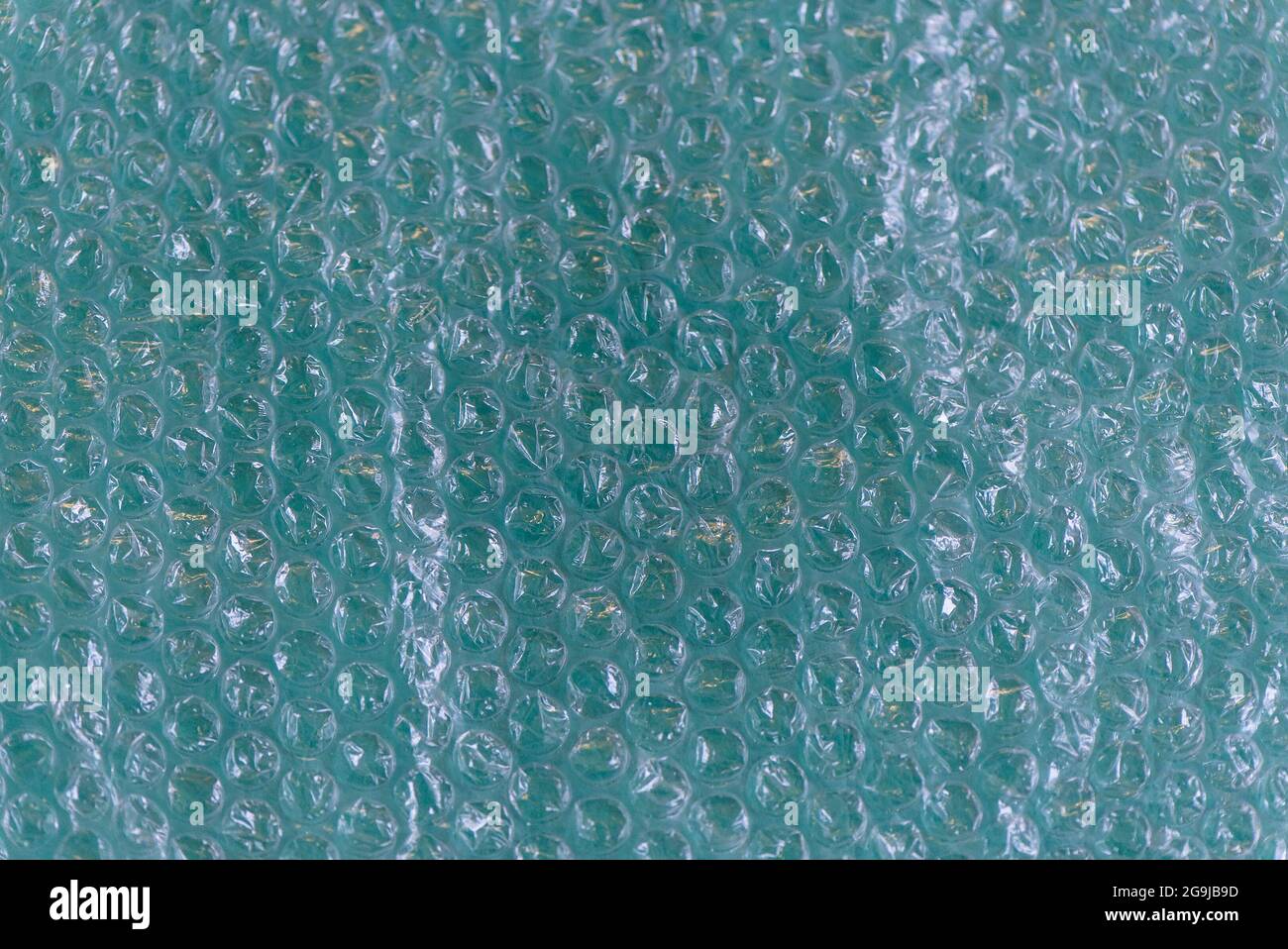 Page of Large Clear Bubbles on bubblewrap packaging material. Packaging
