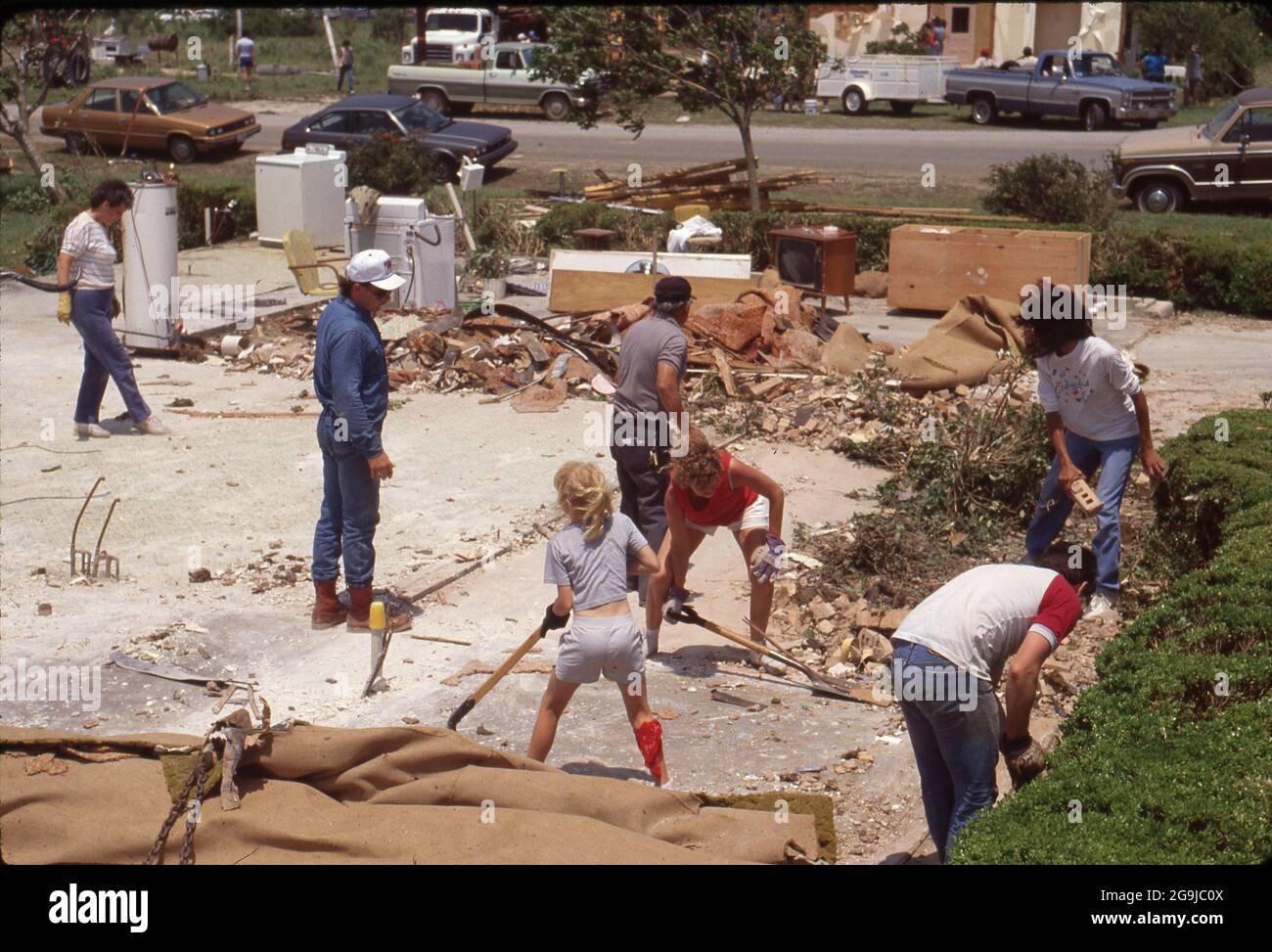 Texas Accidents & Disasters ©1997 aftermath of the Jarrell Texas