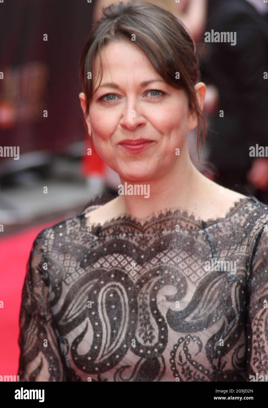 London, UK. Nicola Walker at The Olivier Awards 2013 at the Royal Opera