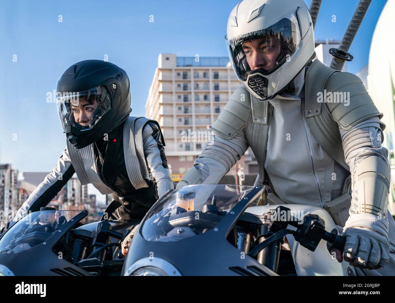 SNAKE EYES, (aka SNAKE EYES: G.I. JOE ORIGINS), from left: Haruka Abe ...