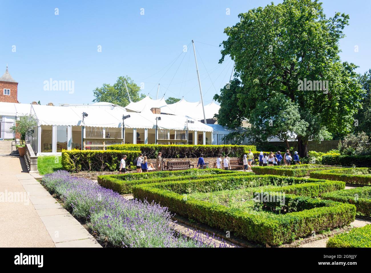 Dutch garden formal gardens holland park gardens lake reflection hires