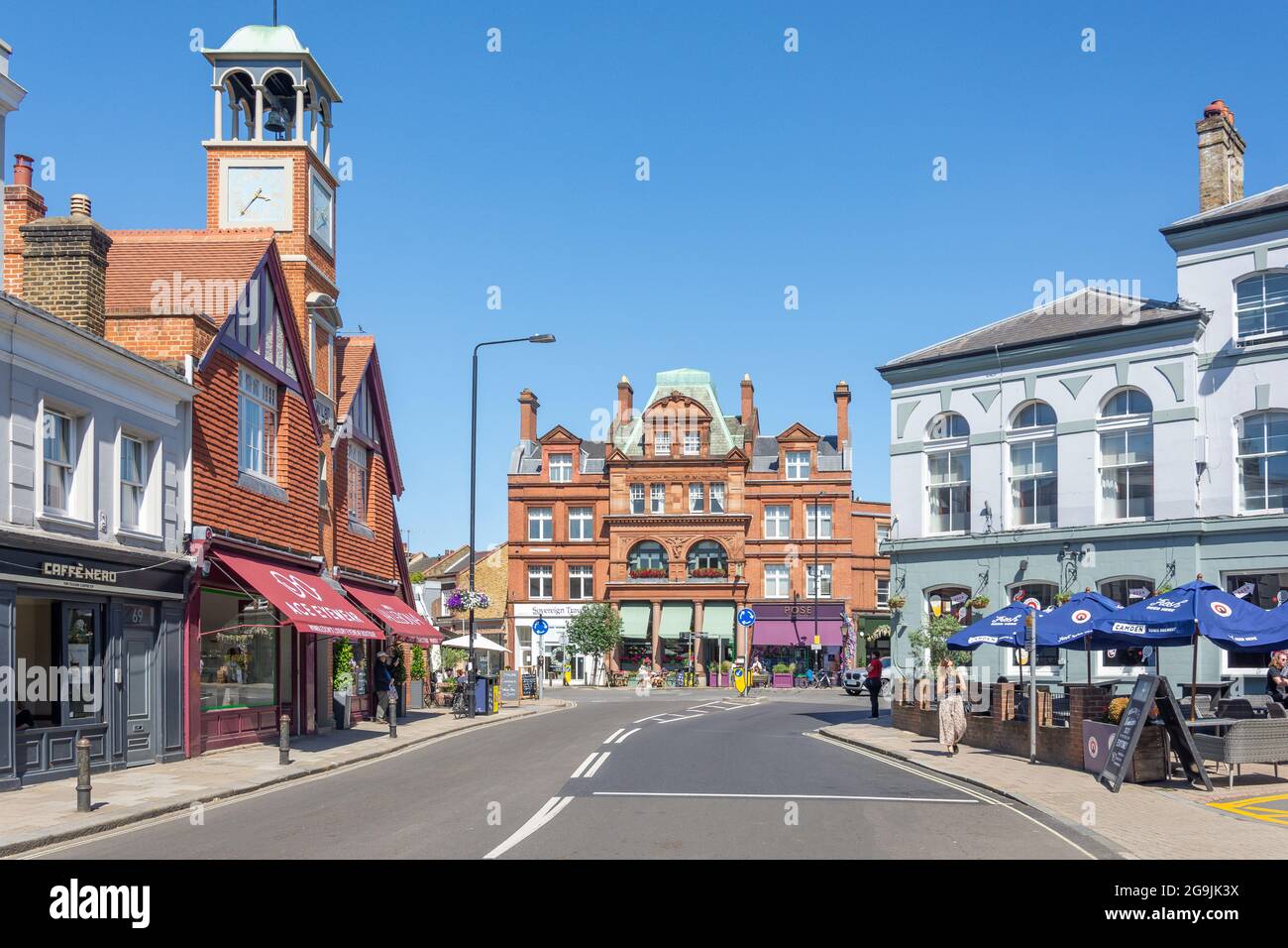 Wimbledon Village, High Street, Wimbledon, London Borough of Merton
