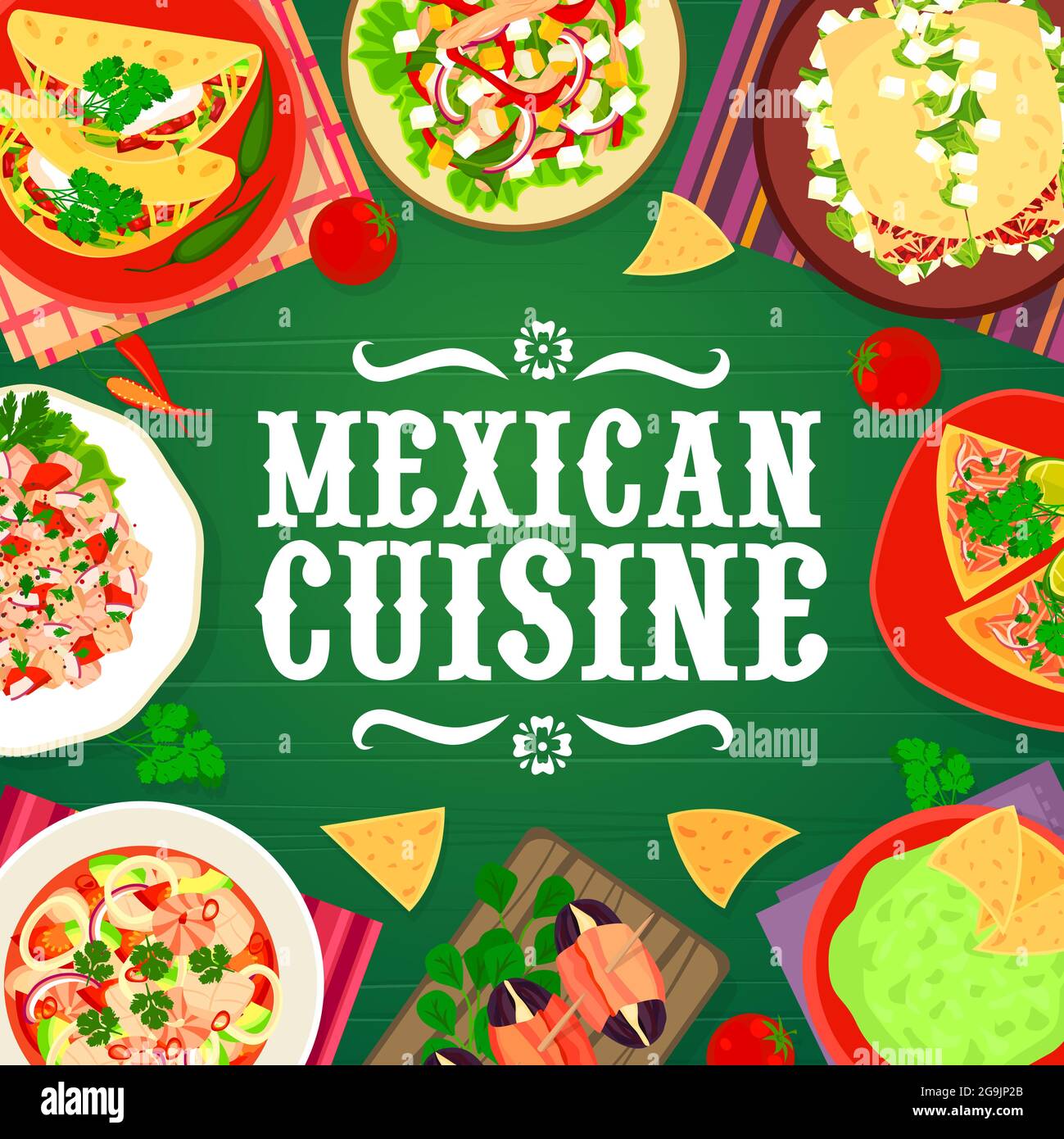 Mexican Restaurant Menu Cover Design