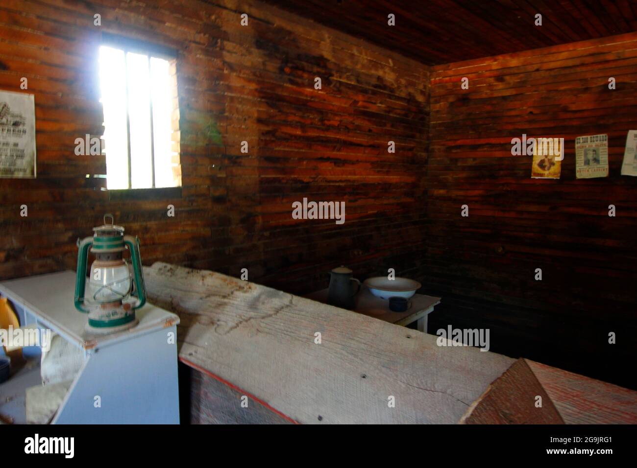 Historic Jail, Hot Springs, South Dakota Stock Photo Alamy