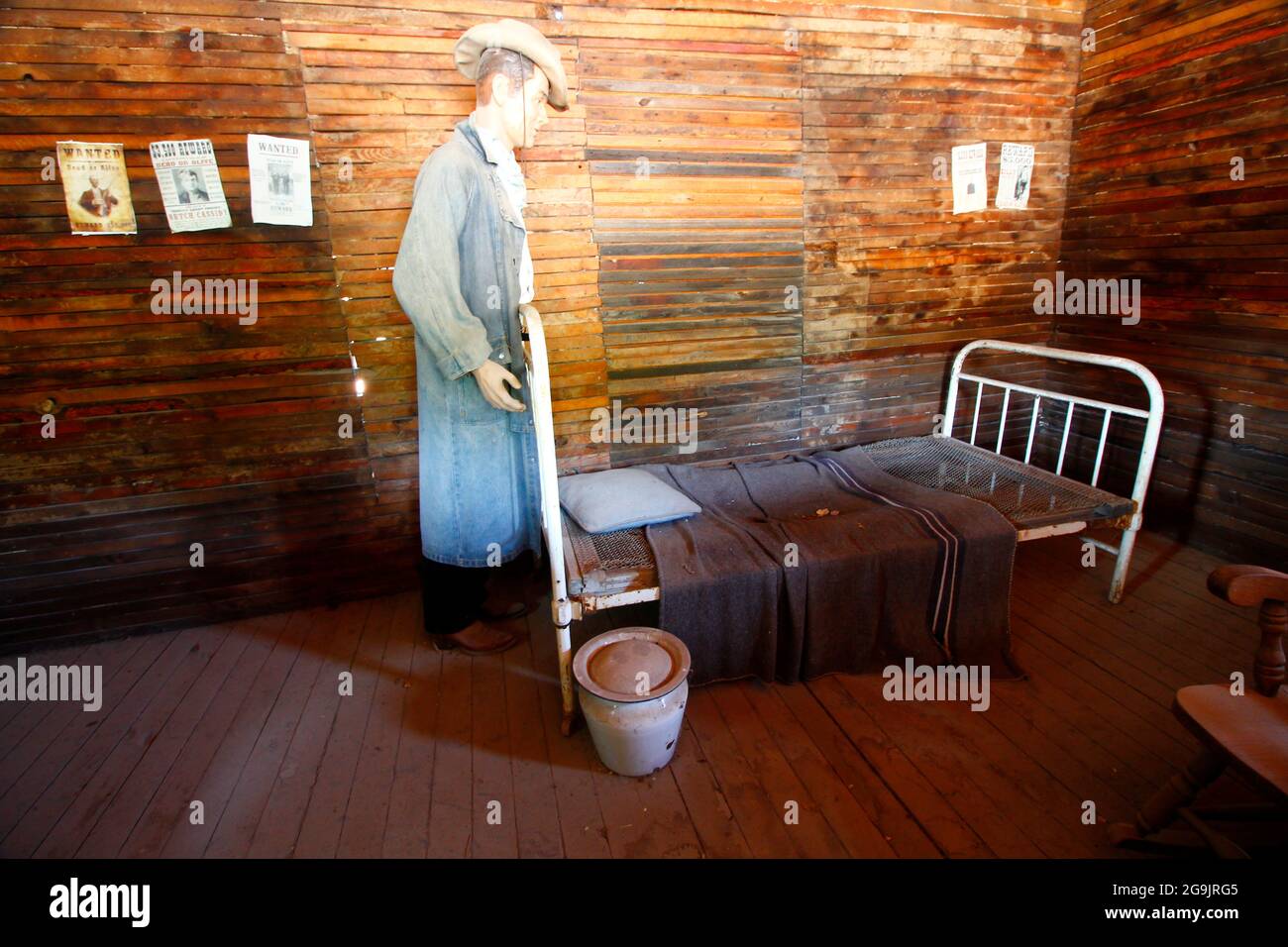 Historic Jail, Hot Springs, South Dakota Stock Photo Alamy