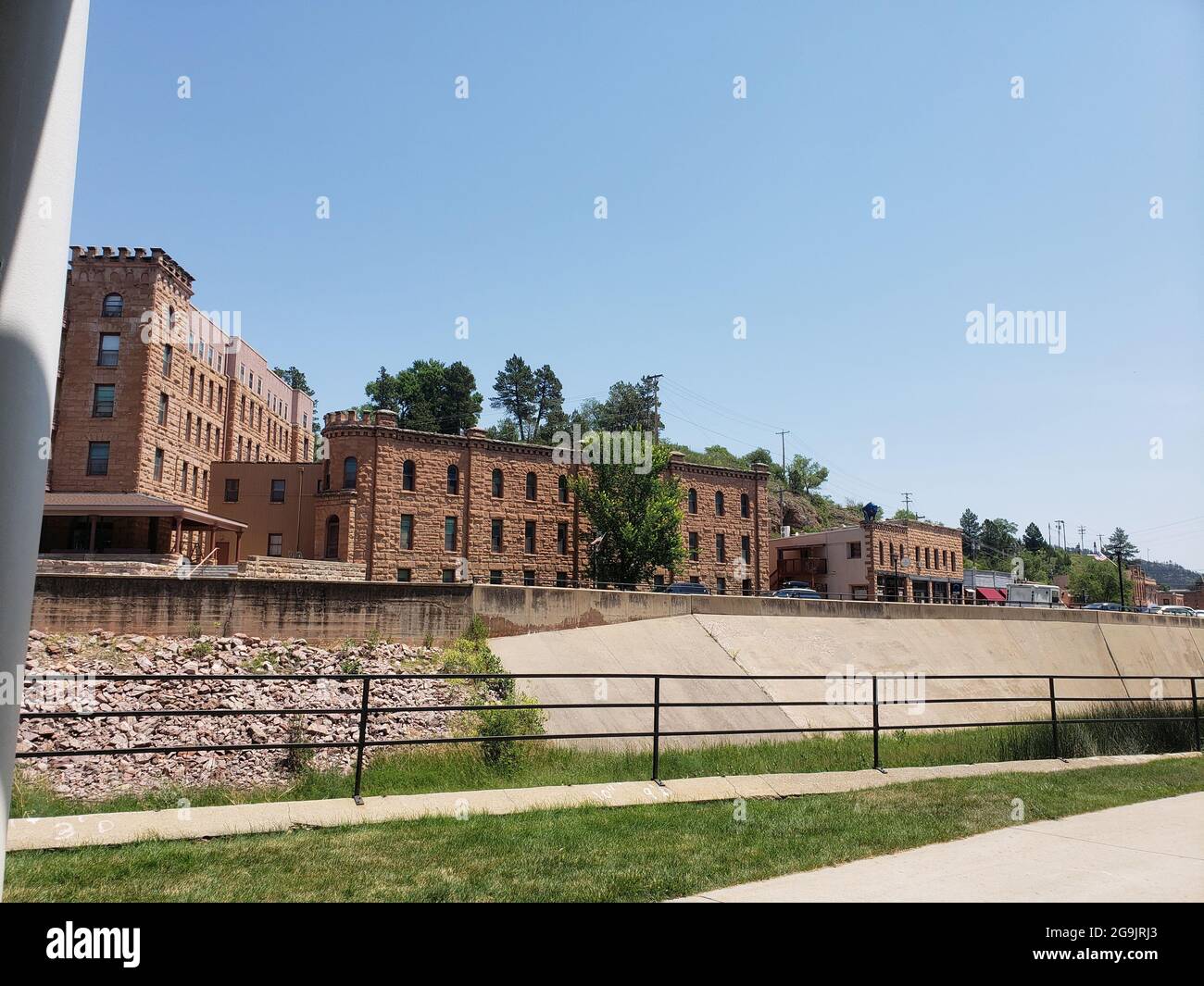 Views of Hot Springs, South Dakota Stock Photo Alamy