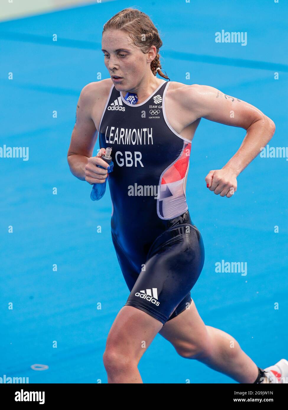 Tokyo, Japan. 27th July, 2021. TOKYO, JAPAN - JULY 27: Jessica Learmonth of Great Britain competing on Women's Individual during the Tokyo 2020 Olympic Games at the Odaiba Marine Park on July 27, 2021 in Tokyo, Japan (Photo by Pim Waslander/Orange Pictures) NOCNSF Credit: Orange Pics BV/Alamy Live News Stock Photo