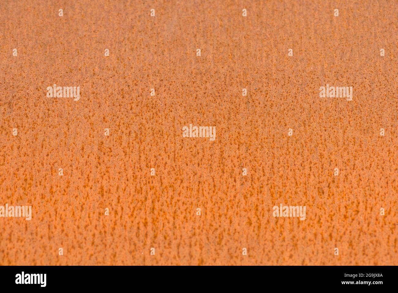 Rusty iron plate, Germany Stock Photo