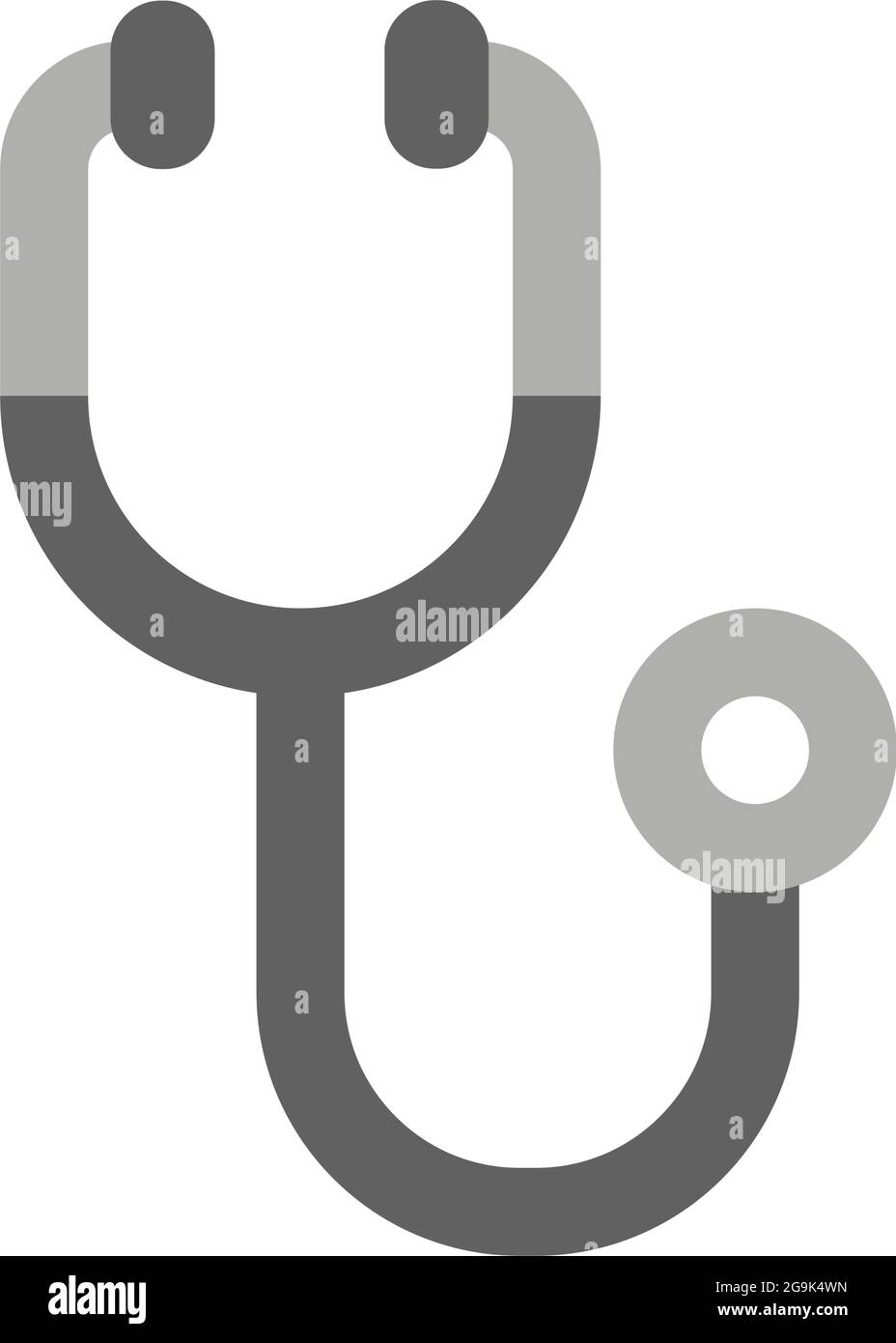 Medical stethoscope vector icon illustration Stock Vector Image & Art ...