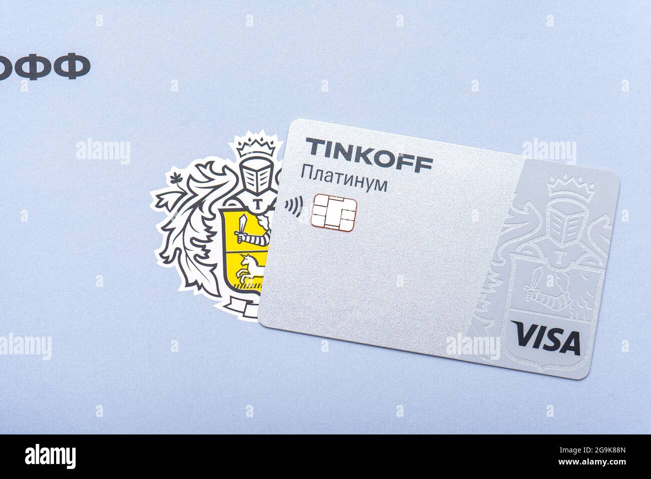 Tinkoff card hi-res stock photography and images - Alamy