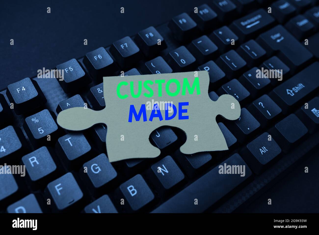 Inspiration showing sign Custom Made. Business approach personalized ...