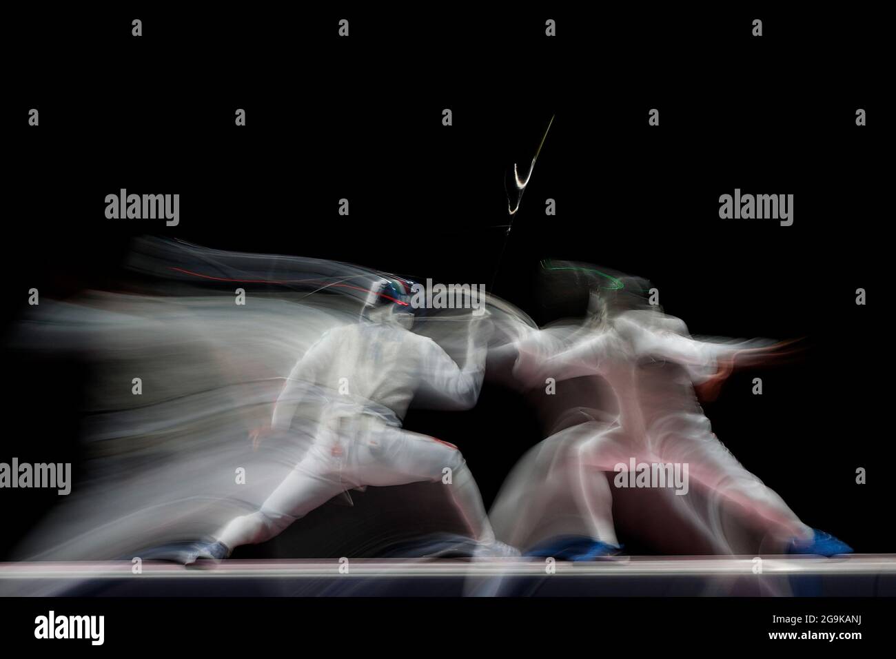 Tokio, Japan. 26th July, 2021. Fencing Olympics, foil singles, men's