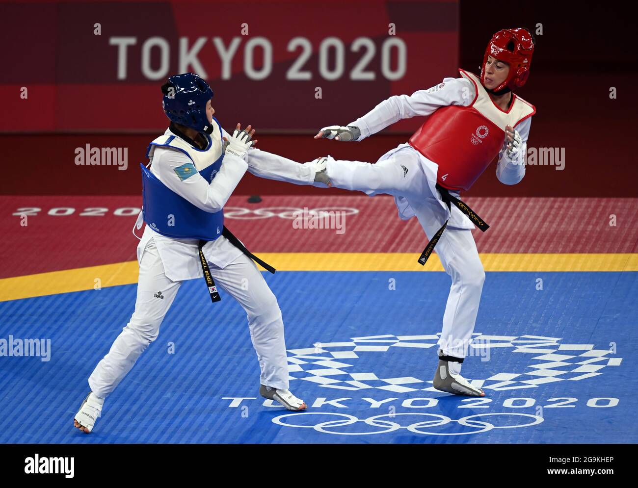 Chiba, Japan. 27th July, 2021. Taekwondo Olympia, preliminaries