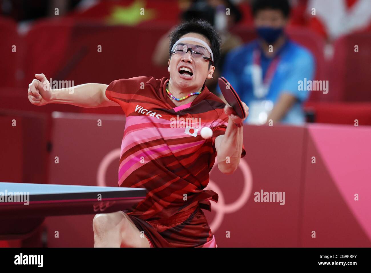 Tokyo, Japan. 26th July, 2021. Jun Mizutani (JPN) Table Tennis Mixed