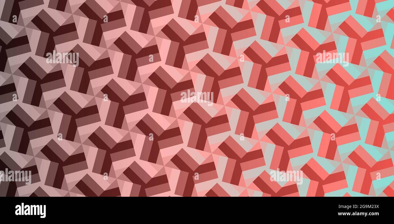 Minimalist geometric seamless pattern. Simple colorful background ...