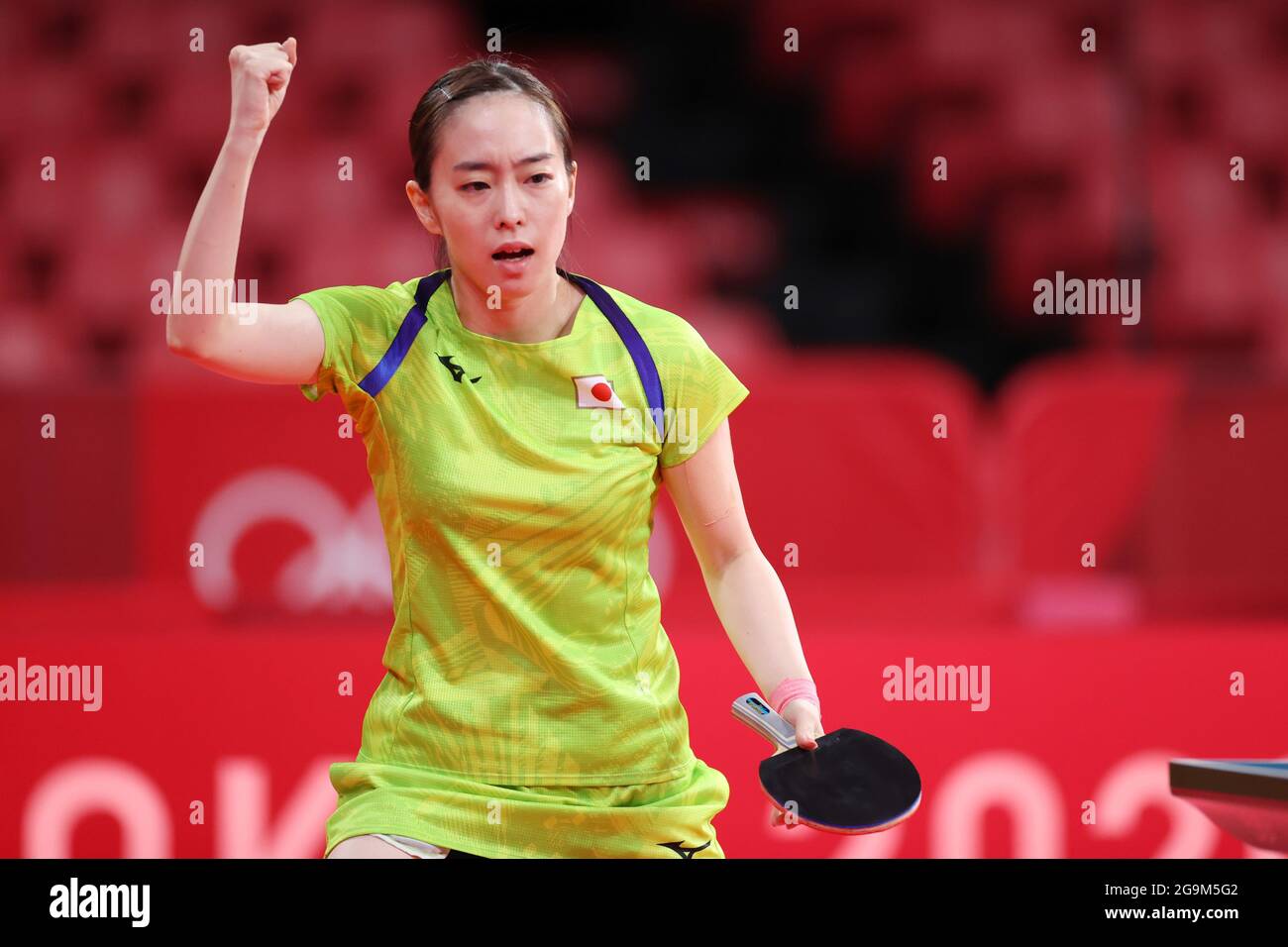 Tokyo, Japan. 27th July, 2021. Kasumi Ishikawa (JPN) Table Tennis