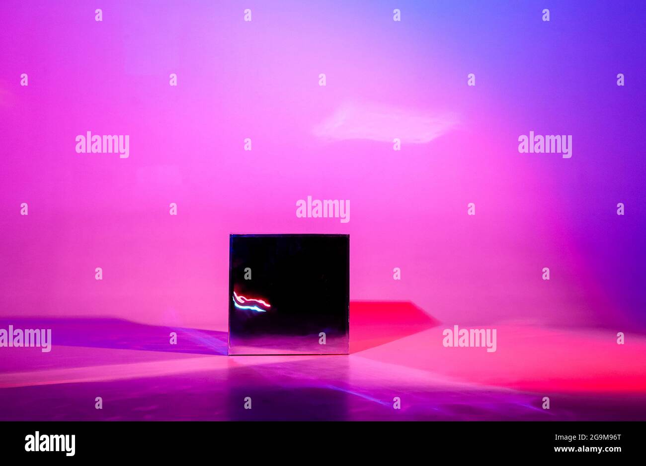 Futuristic Background Image Glowing Metallic Hi Res Stock Photography And Images Alamy