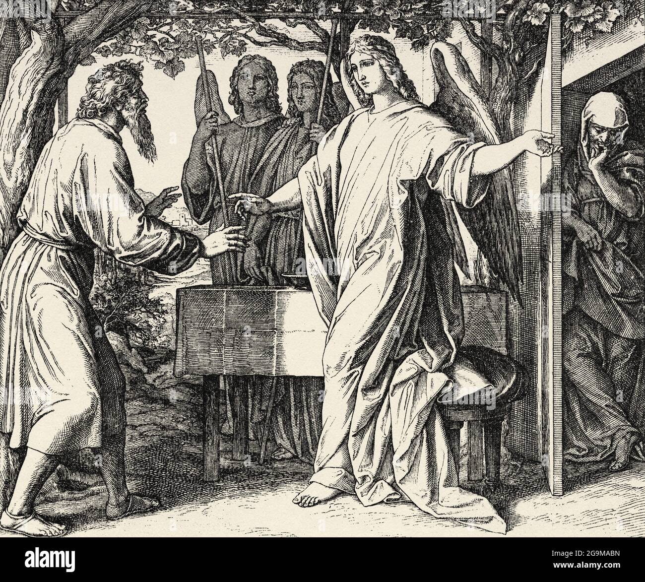 God tells abraham hi-res stock photography and images - Alamy