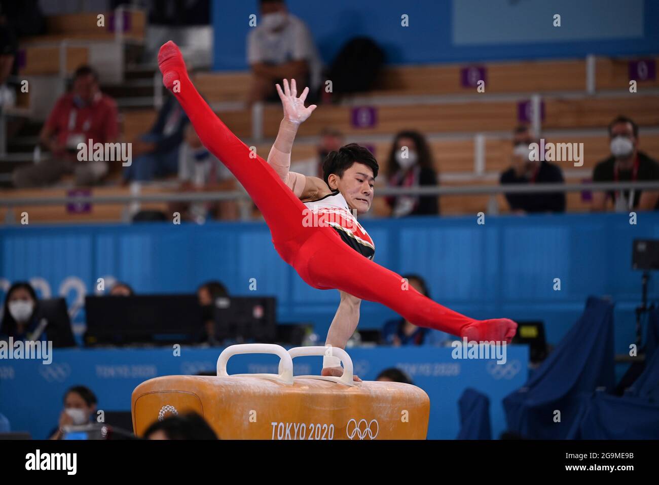 Tokyo, Japan. 26th July, 2021. Takeru KITAZONO (JPN), Aktion SeitPferd