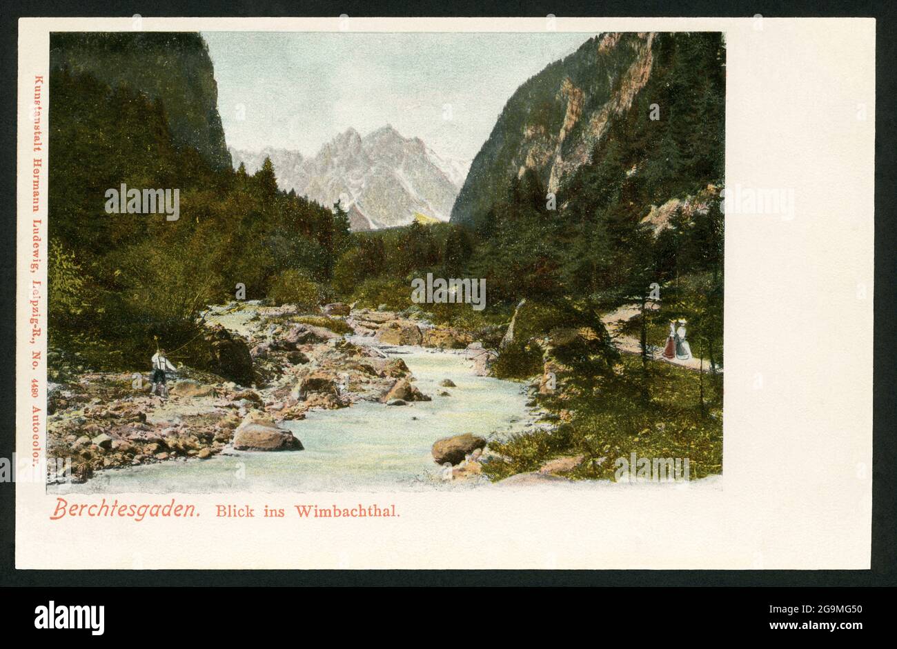 geography / travel, Germany, Bavaria, Berchtesgadener Land, Bavarian Alps, Ramsau, ADDITIONAL-RIGHTS-CLEARANCE-INFO-NOT-AVAILABLE Stock Photo