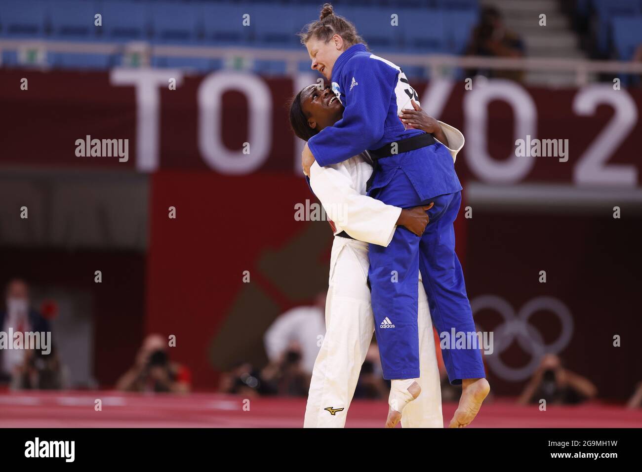 Tokio, Japan. 27th July, 2021. Judo Olympia, women, 63 kg, final, at