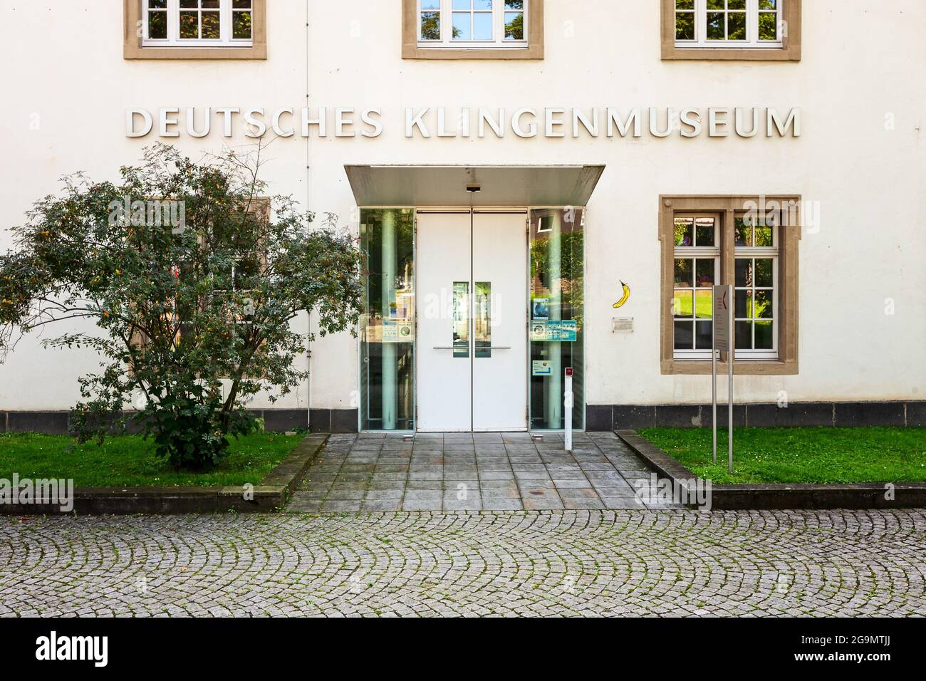 SOLINGEN, GERMANY - JULY 20, 2021: German blade-museum in Solingen Graefrath, North Rhine-Westphalia, Germany Stock Photo
