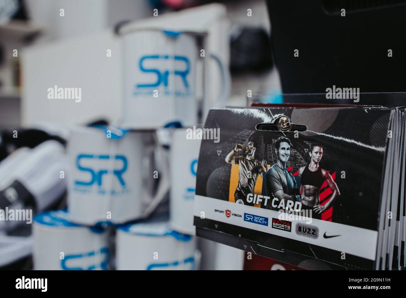 SARAJEVO, BOSNIA AND HERZEGOVINA Nov 09, 2020 A sports equipment