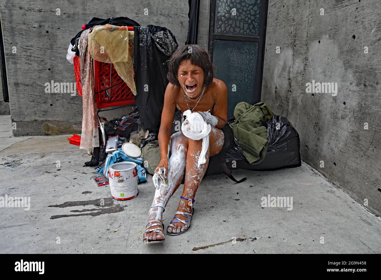 The Homeless of Skid Row, Which Way, L.A.?