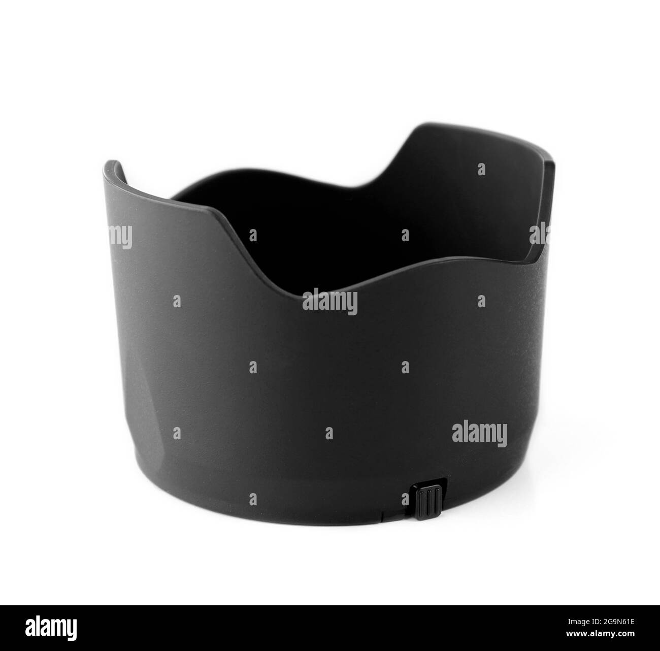 Lens hood isolated on white Stock Photo Alamy