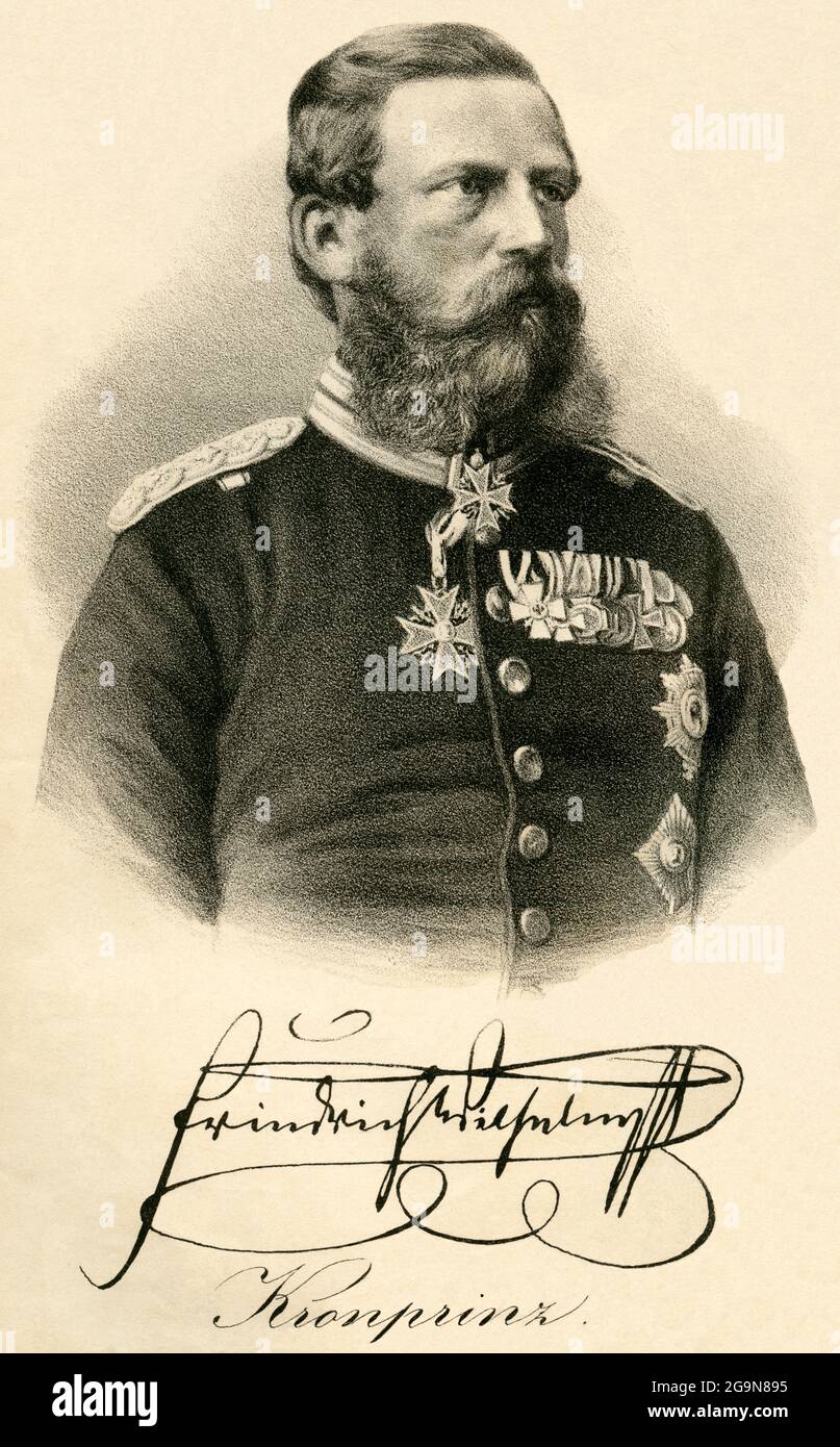 Europe, Germany, Brandenburg, Potsdam, Crownprince Friedrich Wilhelm of Prussia, ARTIST'S COPYRIGHT HAS NOT TO BE CLEARED Stock Photo