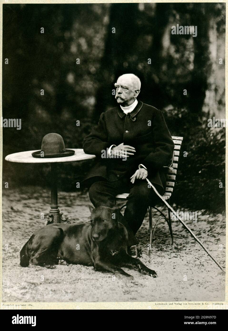 Europe, Germany, Schleswig-Holstein, Friedrichsruh, Otto Prince of Bismarck, ADDITIONAL-RIGHTS-CLEARANCE-INFO-NOT-AVAILABLE Stock Photo