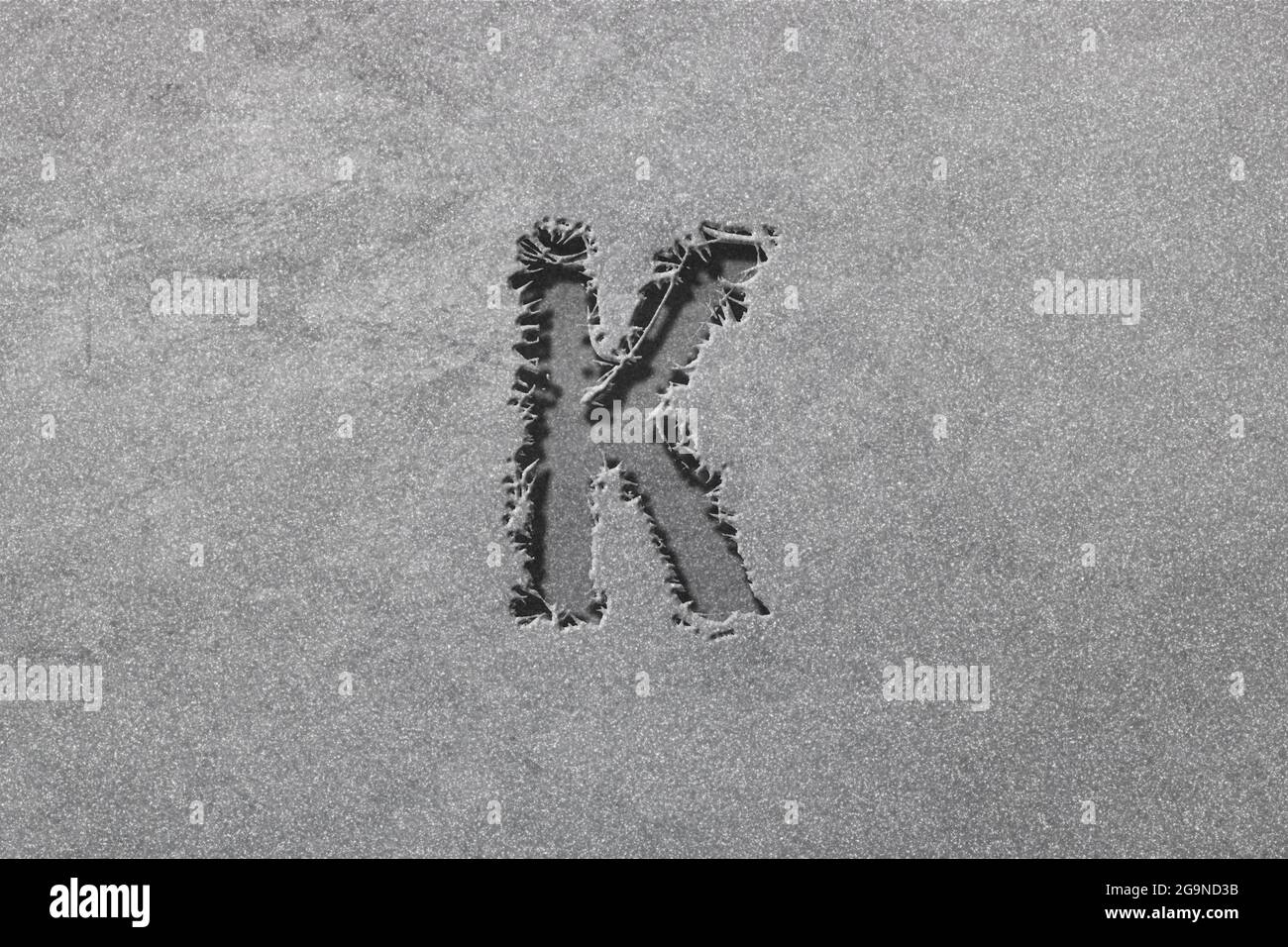 Kappa sign. Kappa letter, Greek alphabet Symbol, rugged, silver background  Stock Photo - Alamy