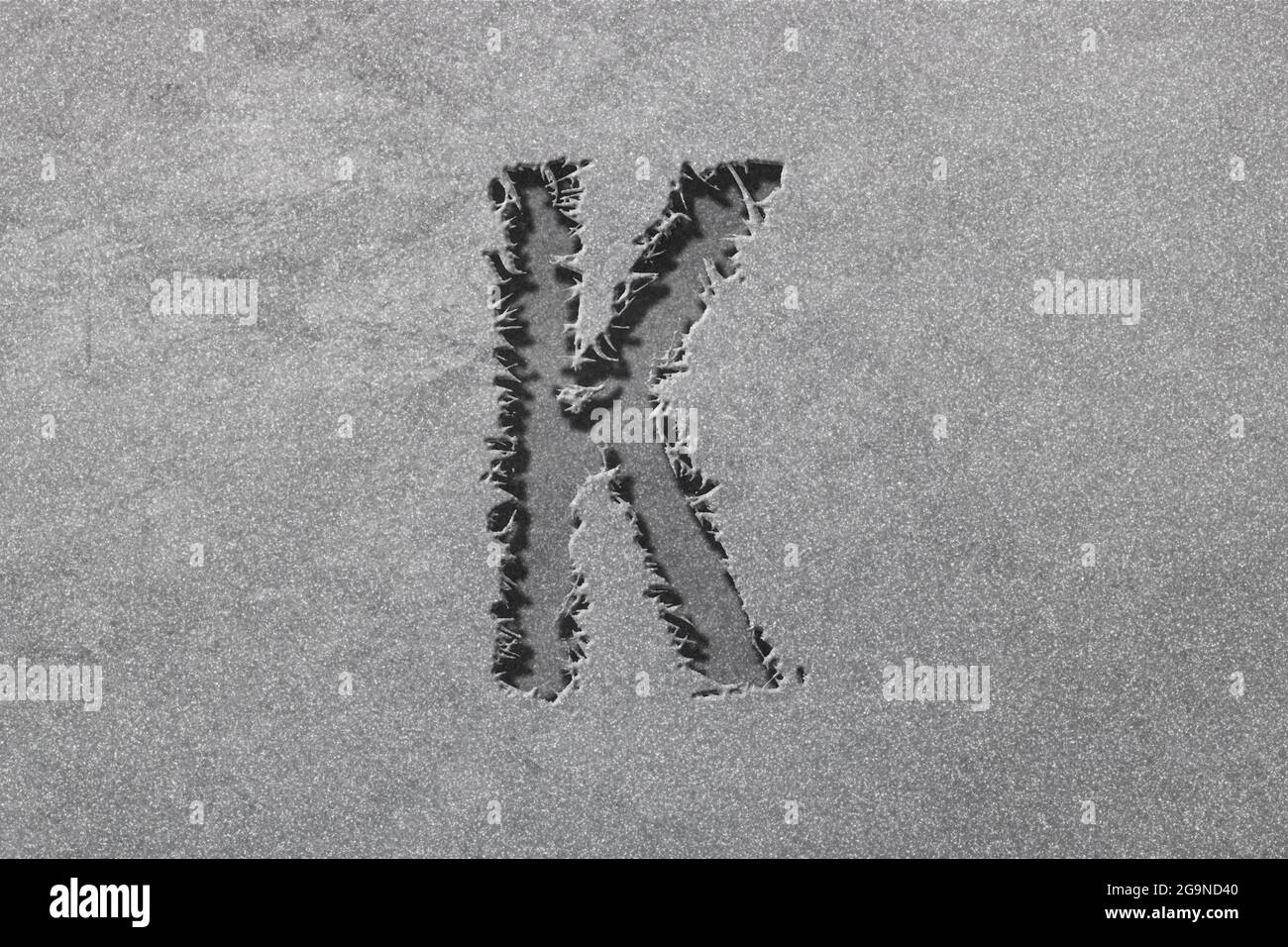 Kappa sign. Kappa letter, Greek alphabet Symbol, rugged, silver background  Stock Photo - Alamy