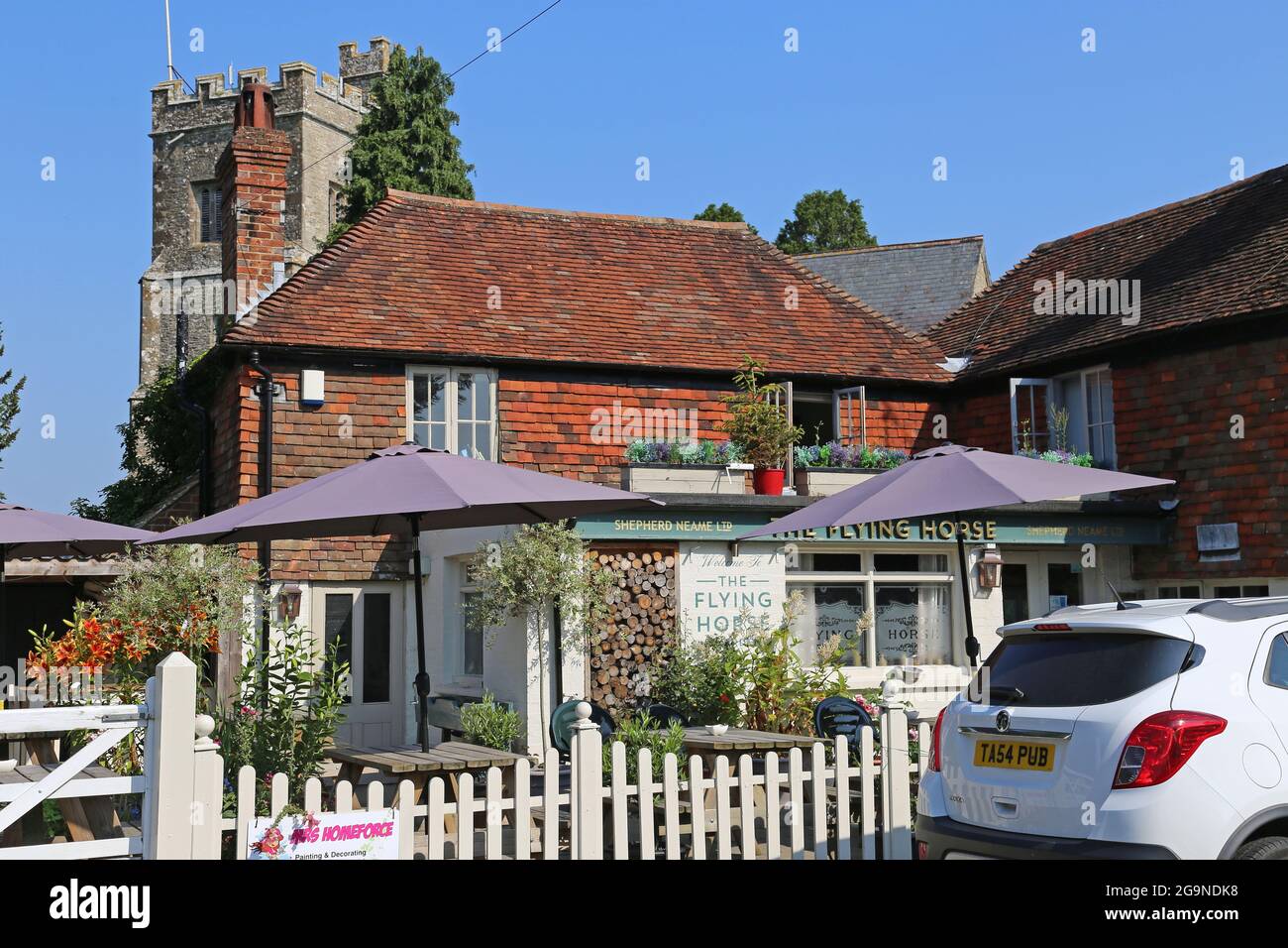 Flying Horse, Cage Lane, Smarden, Kent, England, Great Britain, United