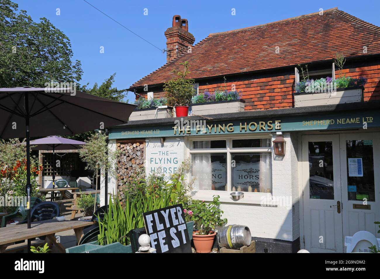 Flying Horse, Cage Lane, Smarden, Kent, England, Great Britain, United