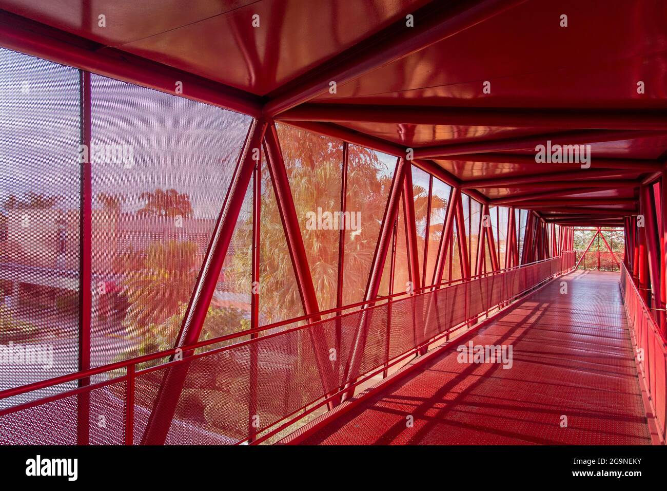 Nestle factory Brazil  Chocolate factory, public visitation structure and Nestlé Museum in the city of Caçapava, interior of São Paulo, Brazil Stock Photo