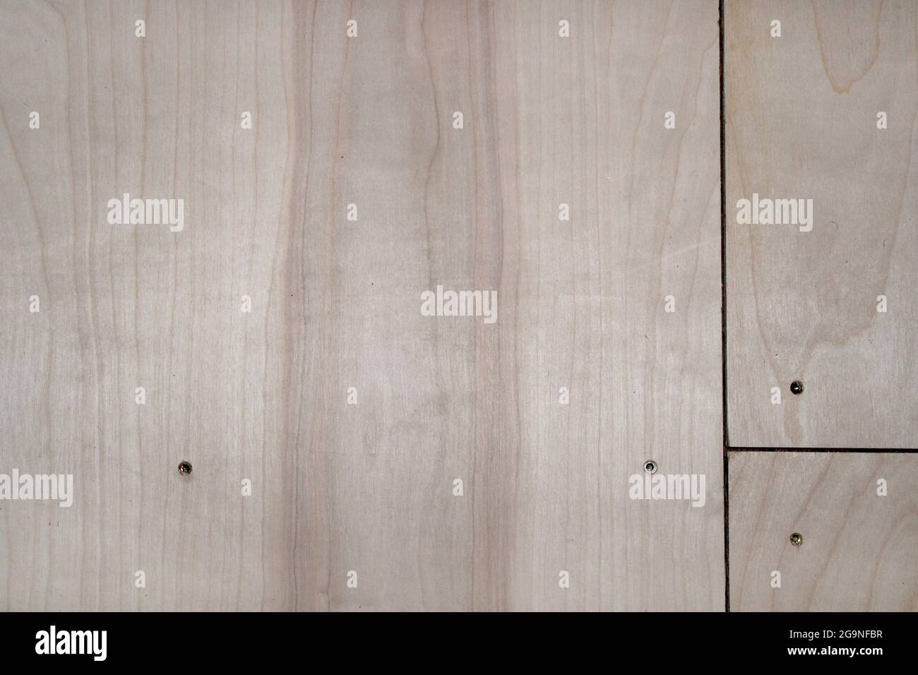 Birch Plywood Subfloorr Stock Photo Alamy