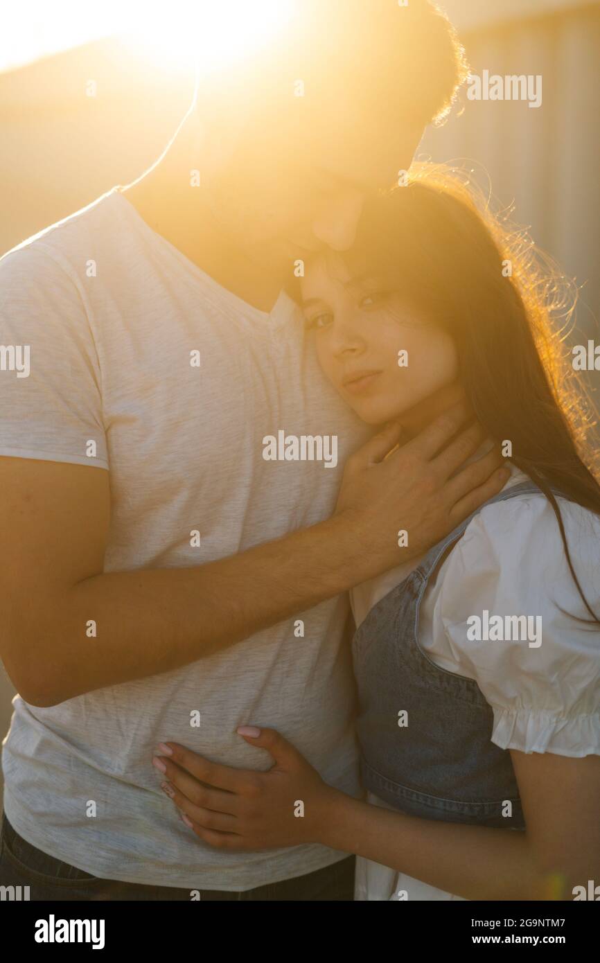 Kissing neck hires stock photography and images Alamy