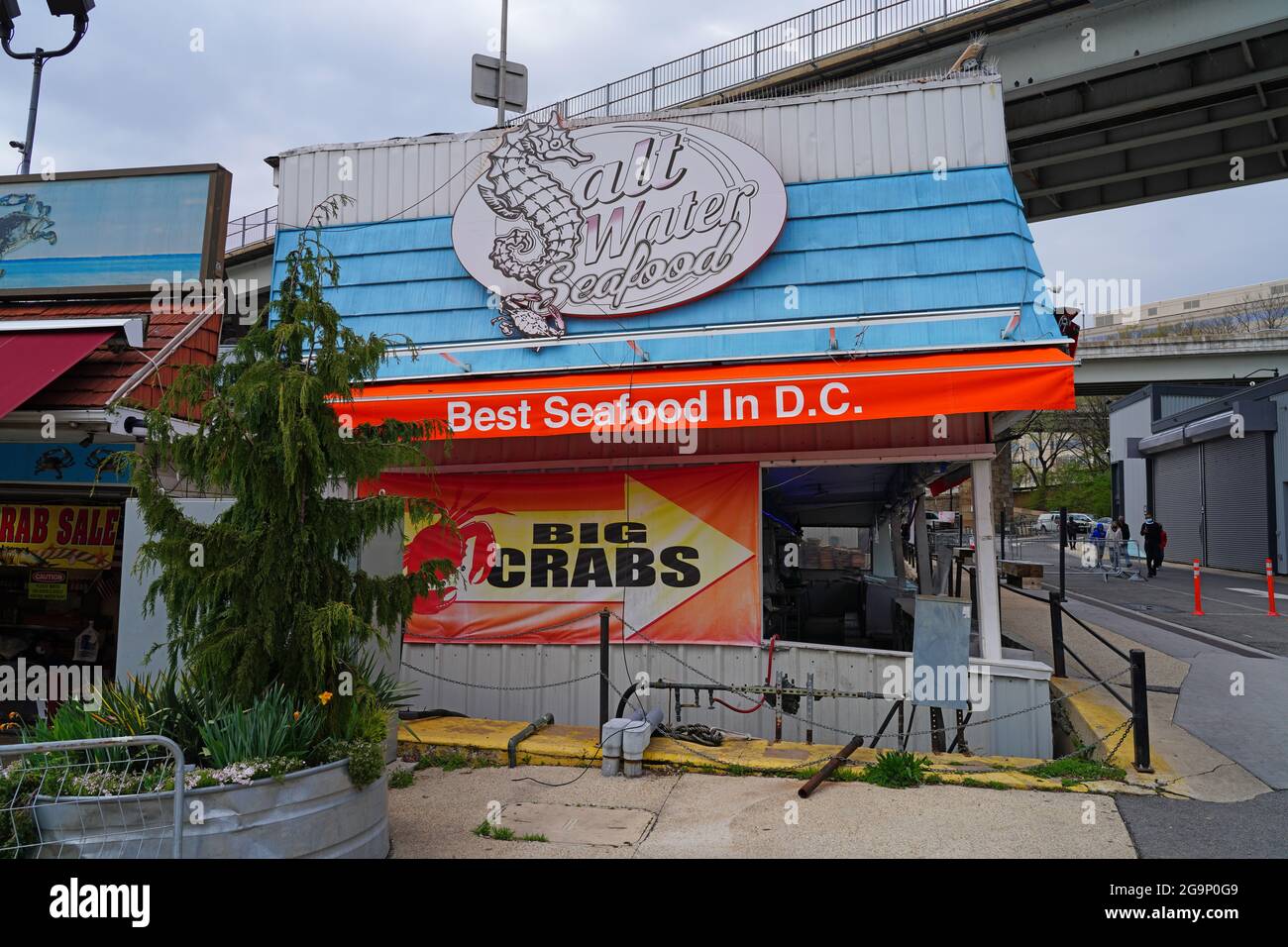 WASHINGTON, DC 1 APR 2021 View of the Municipal Fish Market at The