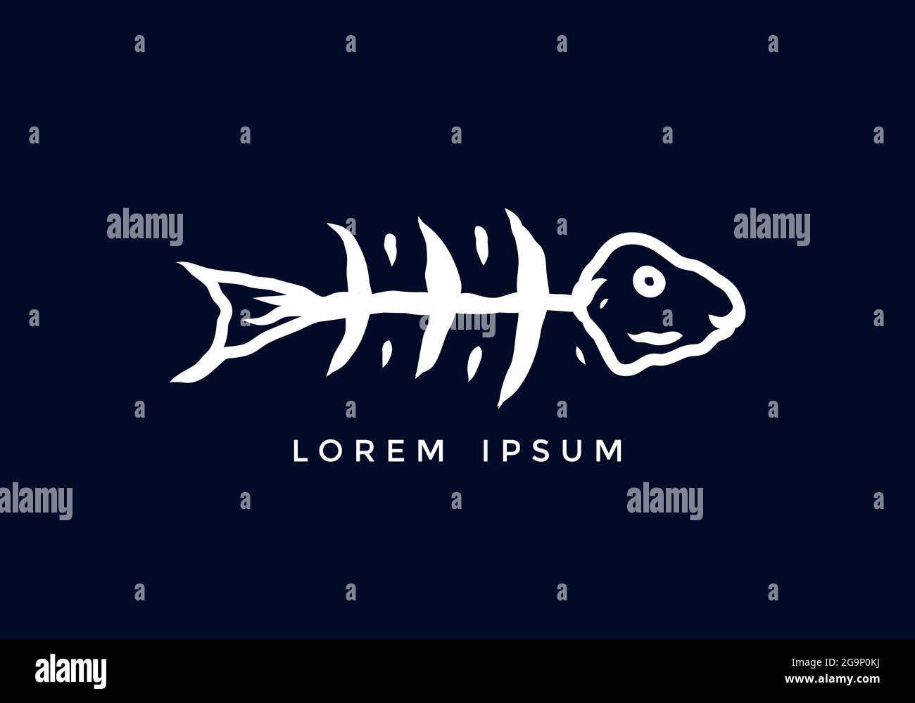 Skeleton of salmon hires stock photography and images Alamy