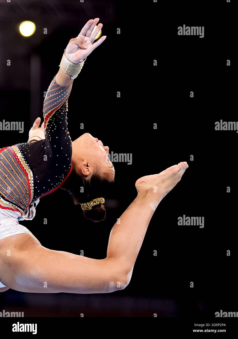 TOKYO, JAPAN JULY 27 Jutta Verkest of Belgium competing on Women's