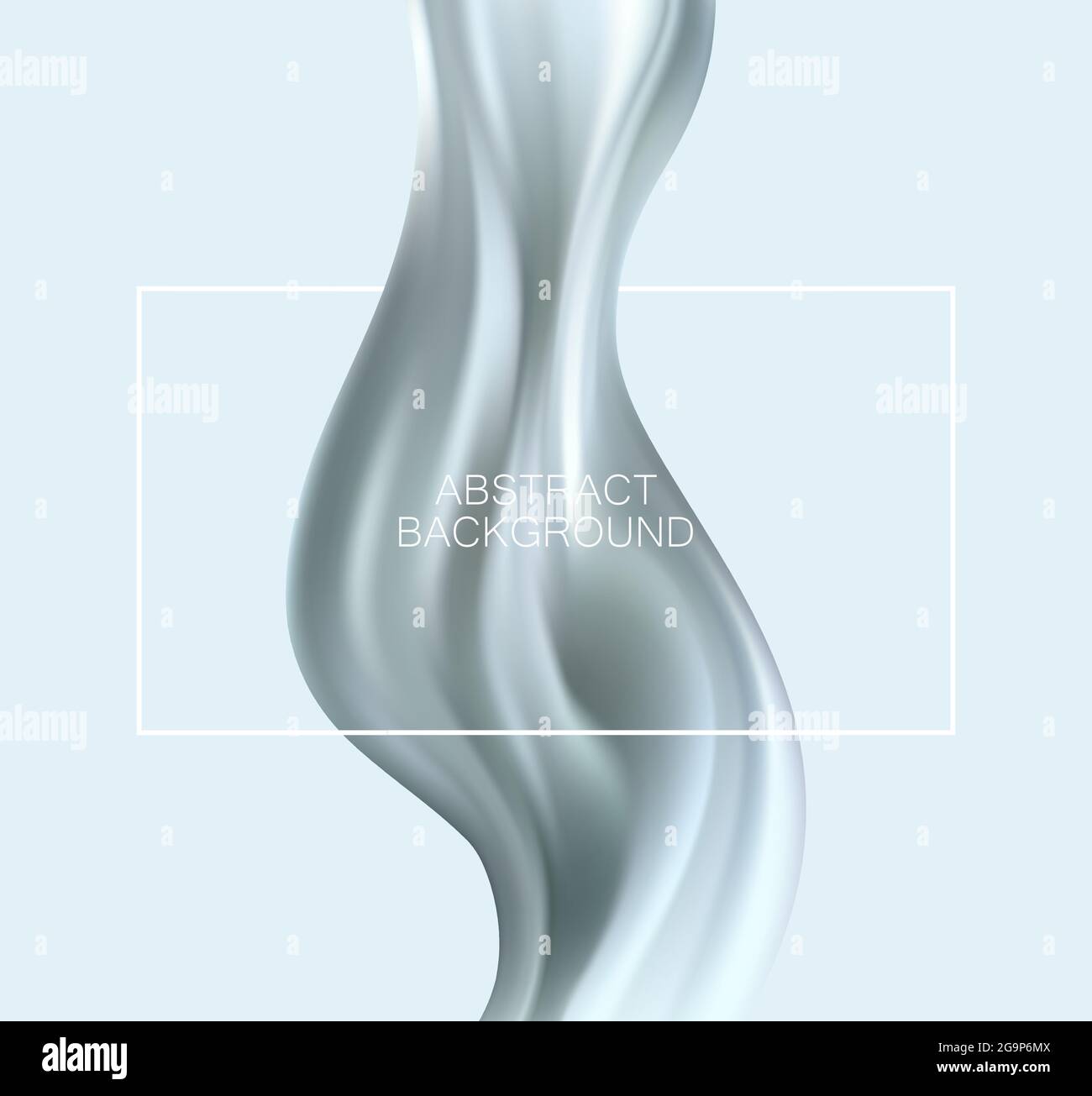 Modern flow poster Wave Liquid shape Design element Stock Vector Image ...
