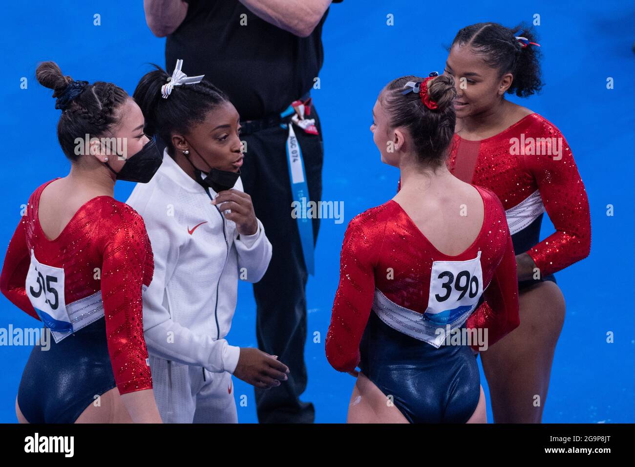 Usa Team Usa Women S Team Final July 27 21 Tokyo Olympic Games At Ariake Gymnastics Centre In Tokyo Japan Credit Enrico Calderoni Aflo Sport Alamy Live News Stock Photo Alamy